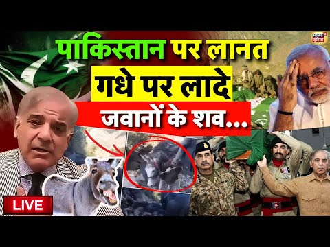 Pakistan Live: लानत है... Soilders को गदहे पर लाद दिया | Shehbaz Sharif | Pakistan Army | PM Modi