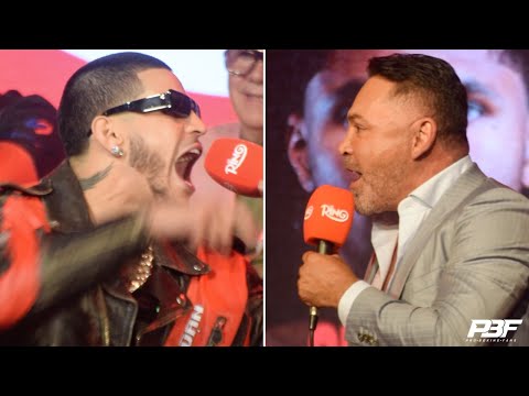 “F*** YOU!!” – WOW! OSCAR DE LA HOYA AND EDGAR BERLANGA ALMOST FIGHT AFTER EXPLOSIVE ARGUMENT