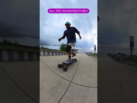 Maxfind FF BELT Electric Skateboard Test Ride Experience