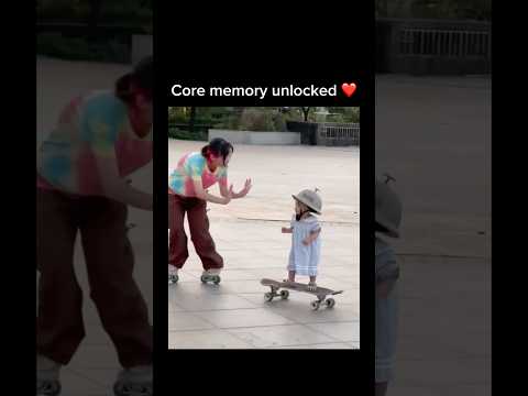 The sweetest moment! 🥺🛹