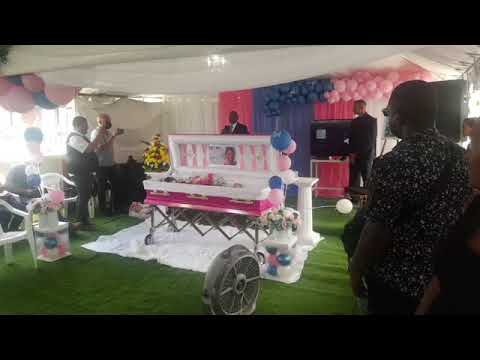 The funeral service of 11-year-old Rachel Bhagwandeen