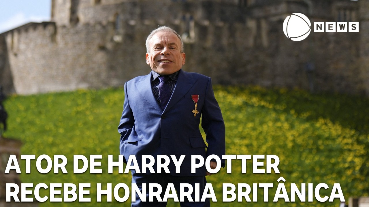 Ator de Harry Potter, Warwick Davis recebe honraria britânica