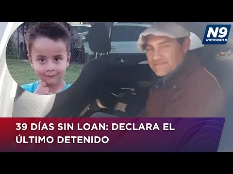 39 DÍAS SIN LOAN: DECLARA EL ÚLTIMO DETENIDO - NOTICIERO 9