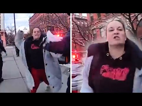 Arrestee Tries (and FAILS) to Fight Group of Cops