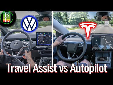 VW Travel Assist vs Tesla Autopilot
