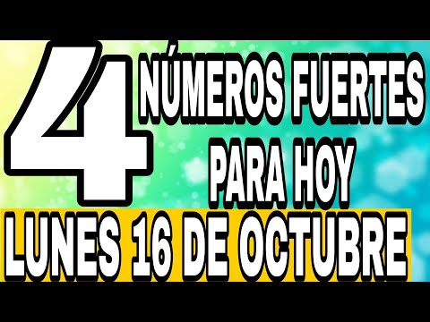 NÚMEROS DE LA SUERTE PARA HOY LUNES 04 DE SEPTIEMBRE 2023