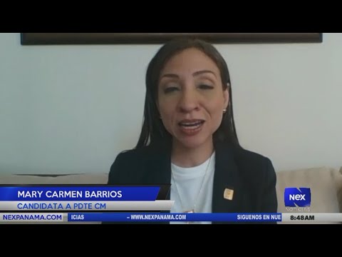 Entrevista Mary Carmen Barrios - Candidata a pdte. Camara Maritima de Panamá