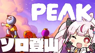 【PEAK】最近話題の登山ゲーをやるよ！ソロ初見プレイ～！！⛰️【#とまライブ】