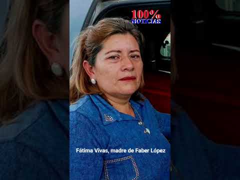 Fátima Vivas madre del policía Faber López rechaza farsa de ascenso póstumo a comisionado general