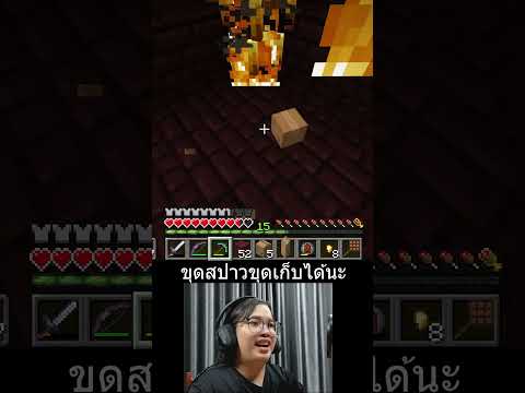 สปาวขุดเก็บได้ด้วยมอดminecraf