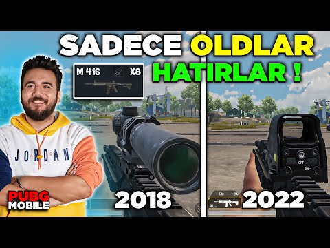 ESKİDEN PUBG MOBİLE'DE OLDUĞUNA İNANAMAYACAĞINIZ 20 ŞEY!