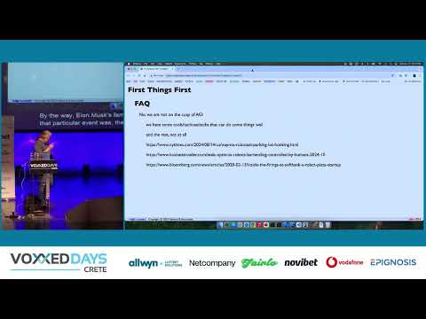 Artificial, yes; Intelligent, no. - Keynote by Ted Neward