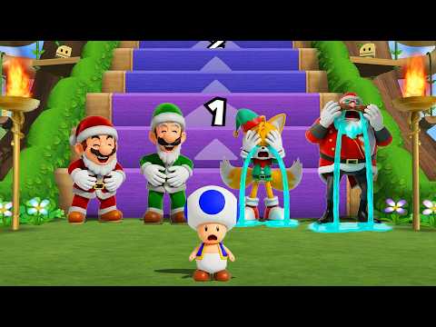 【マリオパーティ9】かちぬきバトルマリオ VS ルイージ VS テイルス VS エッグマン –