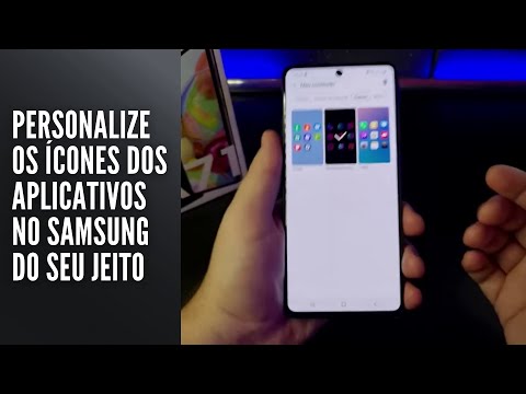 Personalize os ícones dos aplicativos no Samsung