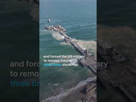 Gaza's floating pier to shut down, says US | DW News