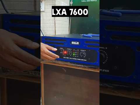 Ahuja LXA 7600 Amplifier || lxa 7600 amplifier price || Ahuja amplifier || #dj #djamplifire