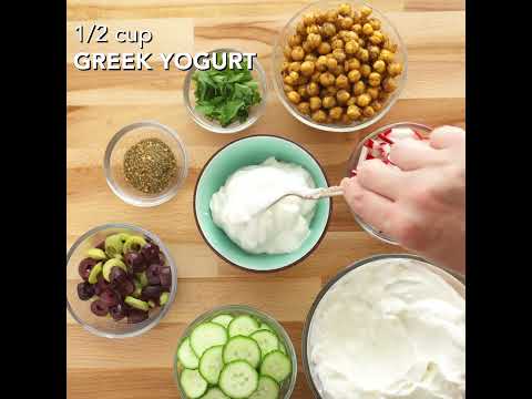 Chickpea Yogurt Bowl