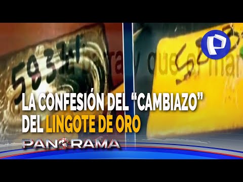 La confesión del “Cambiazo” del lingote de oro