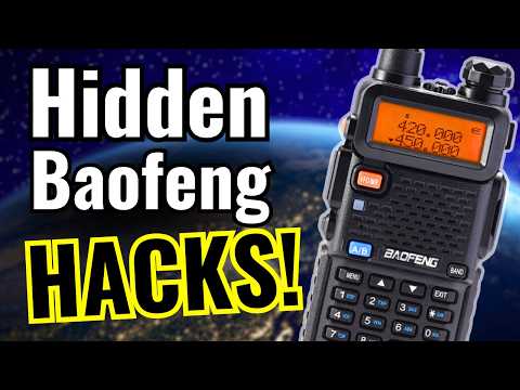 5 x Baofeng HACKS You Didn't Know About