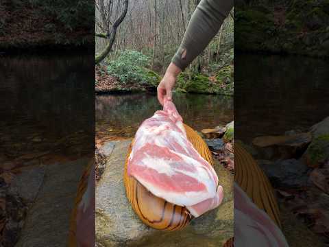 Toprak Kuyuda İlkel Kuzu Kol Tandır 🥩 - primitive pit oven cooking | lamb shoulder tandoor