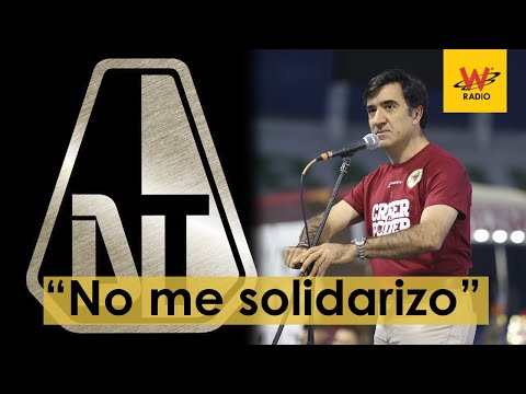 Presidente del Tolima: “no me solidarizo”