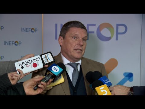 Declaraciones del director general de Inefop, Pablo Darscht