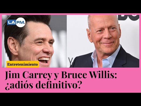 Bruce Willis y Jim Carrey se retiran de Hollywood