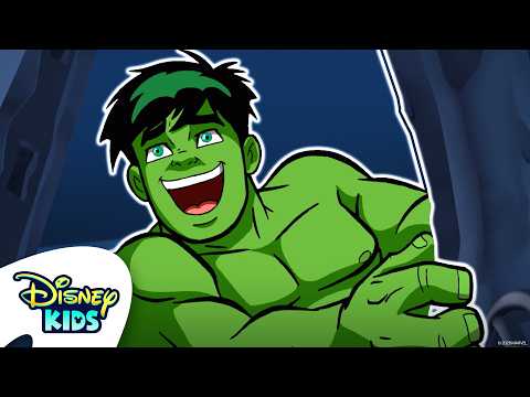 초록 <strong>숲</strong>! | 슈퍼 히어로 스쿼드 쇼 | @Disneykidskorea