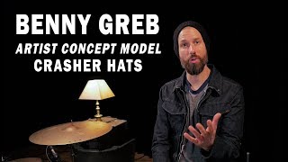 Meinl Cymbals Artist Concept Model Benny Greb Crasher Hats