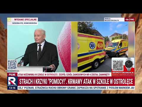 Kaczyński ostro o sprawie Bielana. Padły słowa o „obrzydliwym i odrażającym” traktowaniu