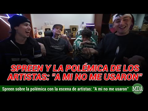 SPREEN habló de la POLÉMICA de los ARTISTAS y STREAM con LIT KILLAH y TIAGO para PROMOCIONAR su TEMA