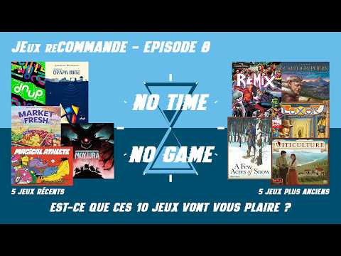 JEux reCommande - Episode 8 (une petite sélection de mes jeux préférés)