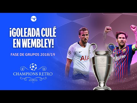RESUMEN: TOTTENHAM 2-4 BARCELONA | GRUPOS | UEFA CHAMPIONS LEAGUE 2018/19 | HIGHLIGHTS RETRO