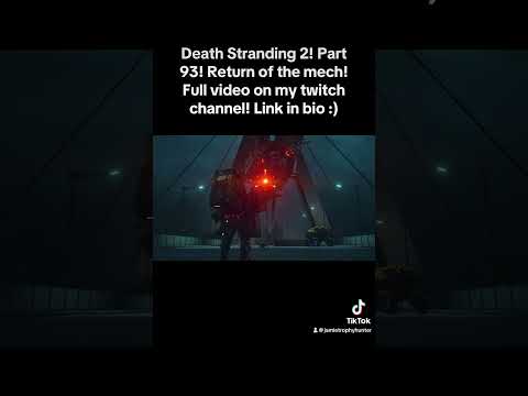 Return of the mech! #kojima #ps5 #deathstranding2 #twitch #mech