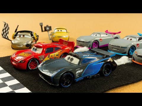 Radiator Springs 500 1/2 - Backwards Racing & Dirty Tactics! (Disney Cars Toys Stop-Motion)