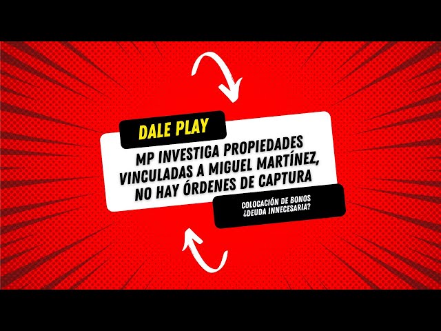 *57:12* MP investiga propiedades vinculadas a Miguel Martínez, no hay órdenes de captura. Entrevista con Pedro Biscay, Consultor Internacional Anticorrupción. Director del Centro de Investigación y Prevención de la Criminalidad Económica en Argentina
*1:28:21* Colocación de bonos ¿Deuda innecesaria? Entrevista con Jonathan Menkos, ministro de Finanzas Públicas, y Julio Héctor Estrada, diputado partido Cabal 
*2:21:45* Los vecinos de la Petapa tenían razón: la denuncia por malos olores se encamina a denuncia penal en contra de una empresa. Entrevista con Pia Flores, periodista de Quórum
*2:48:38* Antigua Guatemala con luces y literatura: homenaje visual a 100 años de soledad de García Márquez. Entrevista con Juliana Cadavid, profesora universitaria de optometría y creadora de contenidos

Una conversación con Juan Luis Font, Claudia Méndez Arriaza y Pedro Trujillo.
Lee más en nuestro sitio https://concriterio.gt/
Suscríbete a nuestro boletín, llega cada viernes por la tarde:  bit.ly/quiero-el-boletin