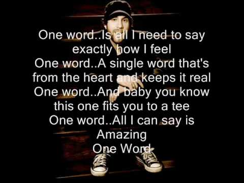 One word by Elliot Yamin