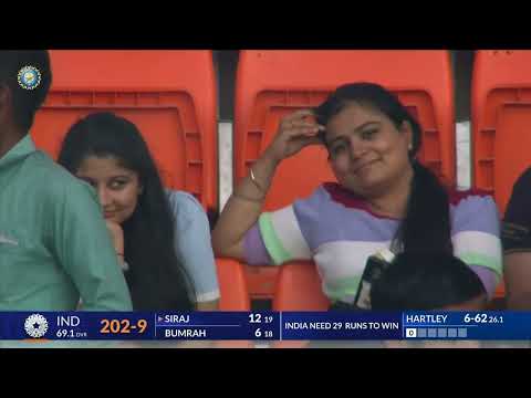 Day 4: India vs England Final Ball | SportsMax TV