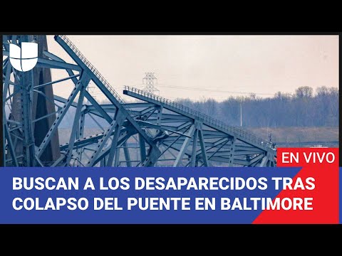 Edicion Digital: Siguen buscando a los 6 hispanos desaparecidos tras colapso del puente en Baltimore