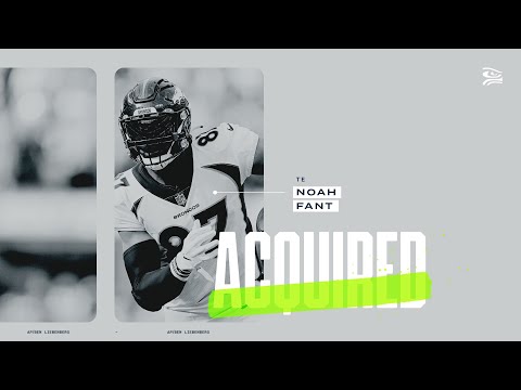 Welcome to Seattle, Noah Fant! | 2022 Seattle Seahawks video clip