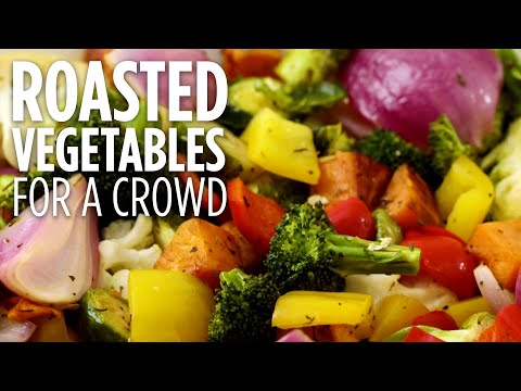 How to Make Roasted Vegetables for a Crowd | Side Dish Recipes | Allrecipes.com