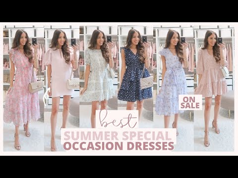 Video: BEST SUMMER SPECIAL OCCASION DRESSES for Wedding Guest, Bridal/Baby Shower, Birthday + more! 🌸