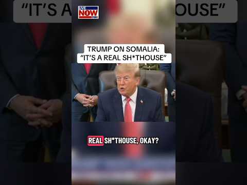 President Trump is asked whether he <strong>thinks</strong> Minnesota Democratic Rep. Ilhan Omar could be deported.