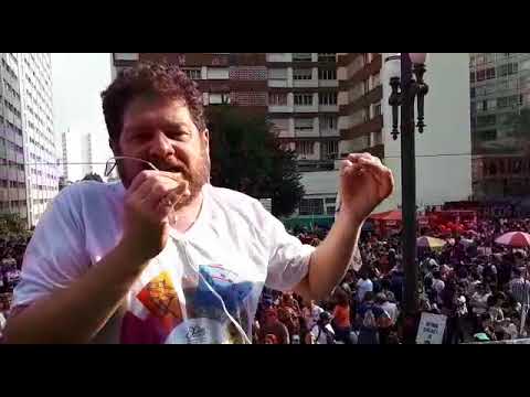 Greve continua! Sergio Antiqueira da o recado