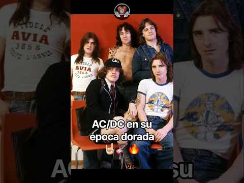 Recordando a AC/DC a finales de los 70s y 80s 🔥 #<strong>rock</strong> #acdc #<strong>band</strong>