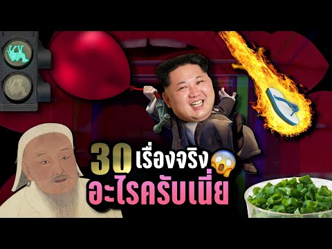 [พิเศษ]30เรื่องจริง“อะไรครั