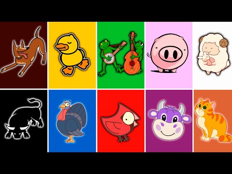 Canción de los colores de La Granja de Zenón | Aprende los COLORES CON ANIMALES