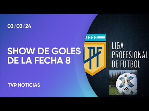 Los goles de la fecha 8 de la Liga de Fútbol argentino