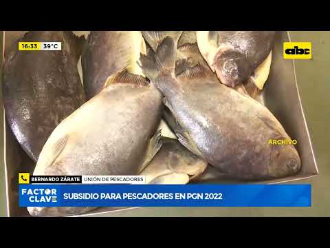 Subsidio para pescadores en PGN 2022