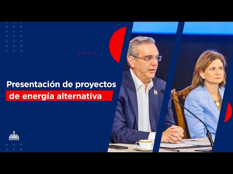 Acto de Presentación Proyectos Energía Alternativa aprobados en los 3 años de Gobierno.